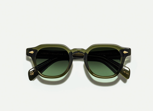 MOSCOT DOLT SUN DARK GREEN - FOREST WOOD