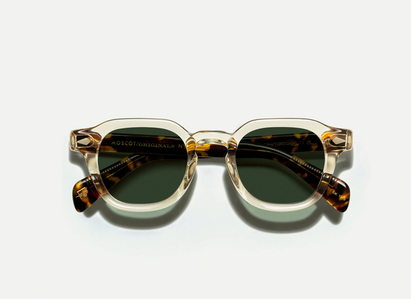 MOSCOT DOLT SUN  FLESH/TORTOISE - GREEN